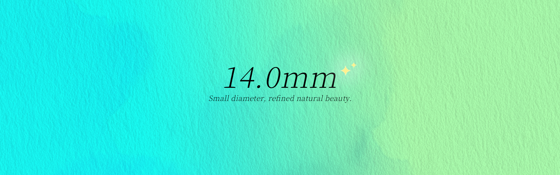 Model wearing DIA 14.0mm contact lenses, subtle natural eye enhancement